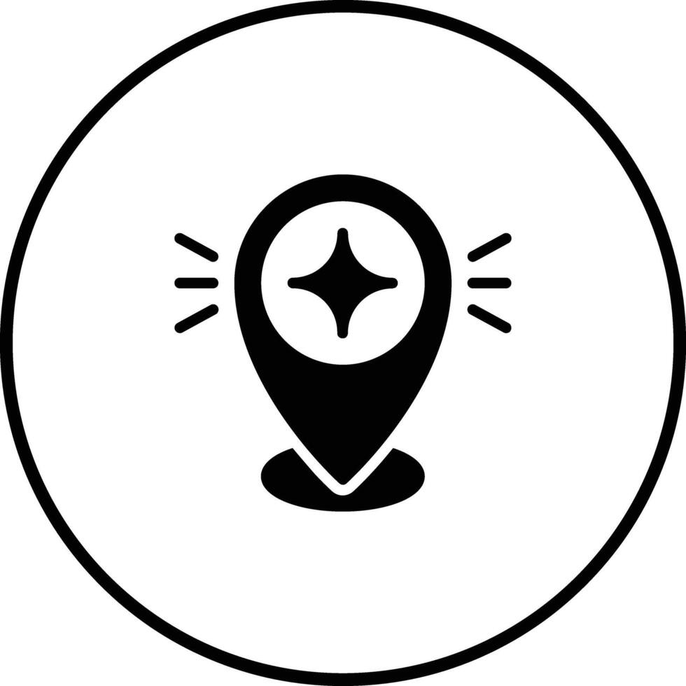 Birthday Location Vector Icon