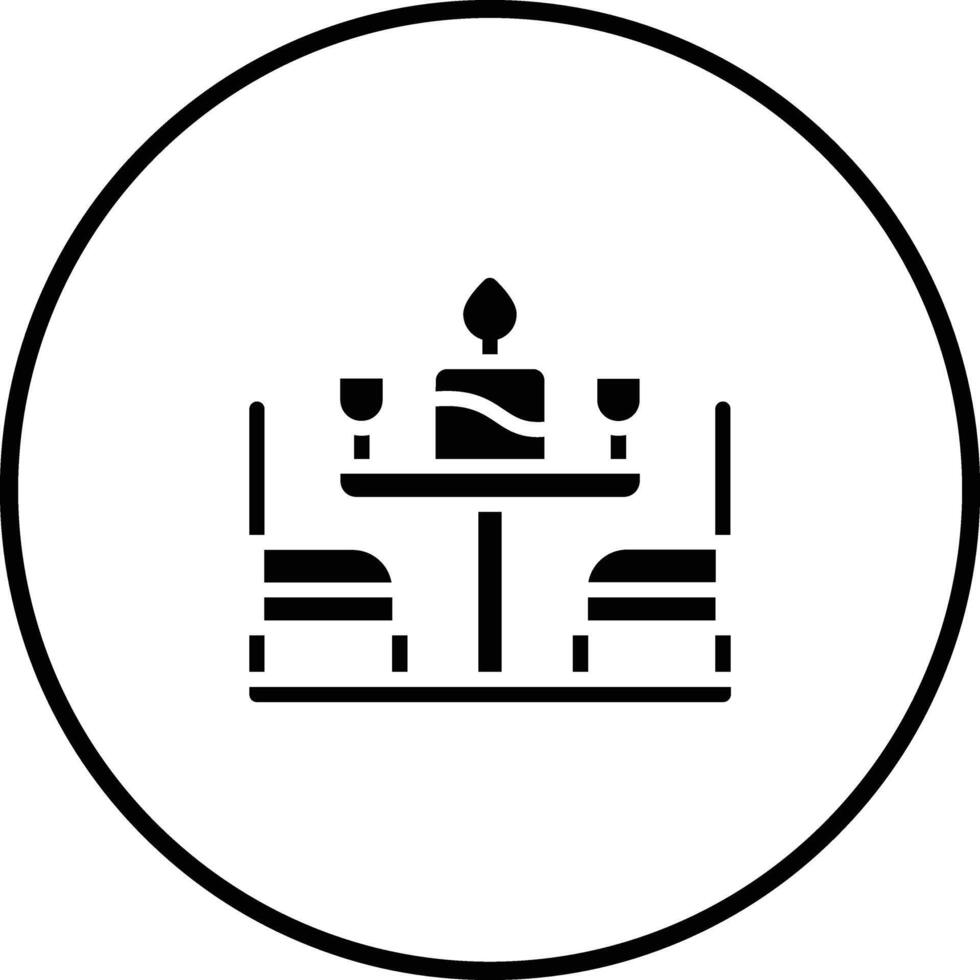 Birthday Table Vector Icon