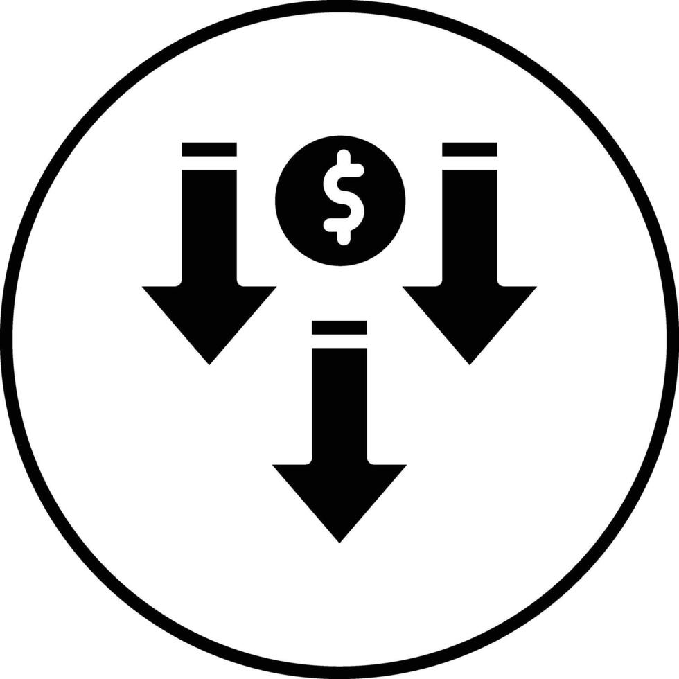 Price Decrease Vector Icon