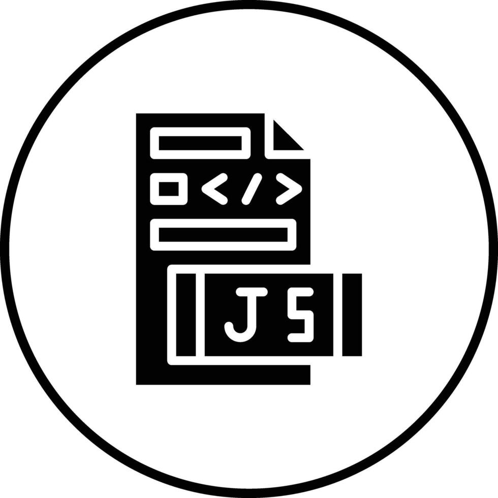 Javascript File Vector Icon