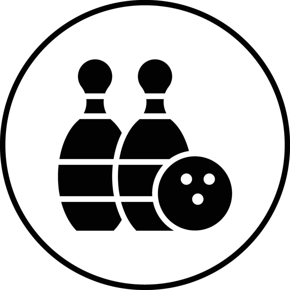 Bowling Vector Icon