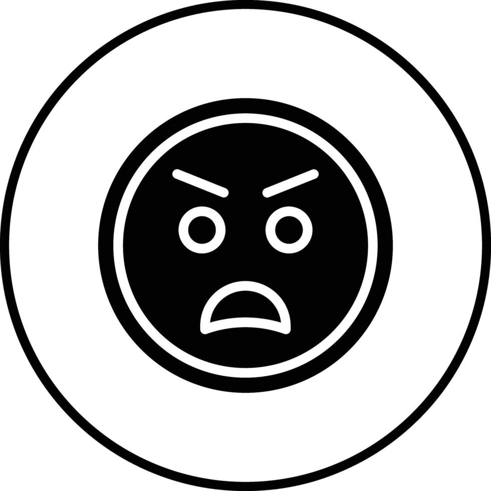 Anger Vector Icon