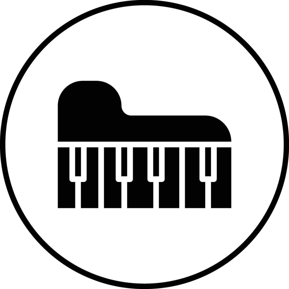 Piano Vector Icon