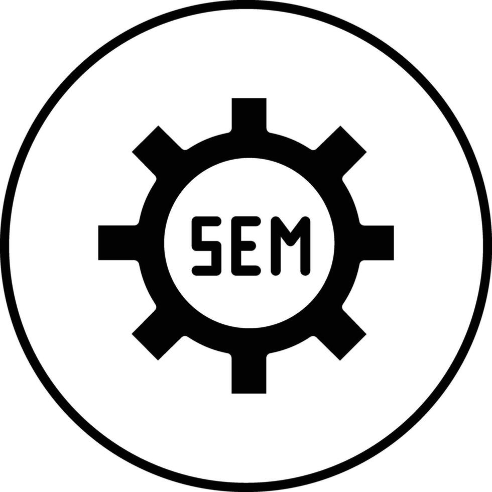 SEM Vector Icon