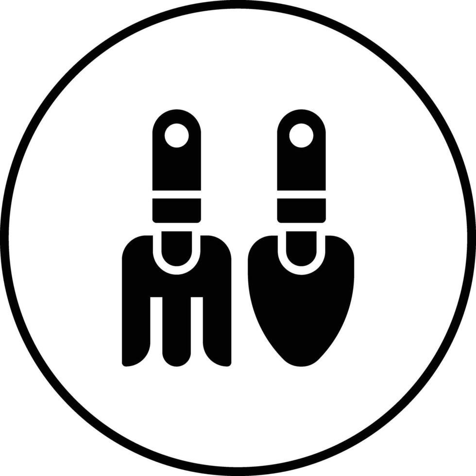 Farm Fork Vector Icon