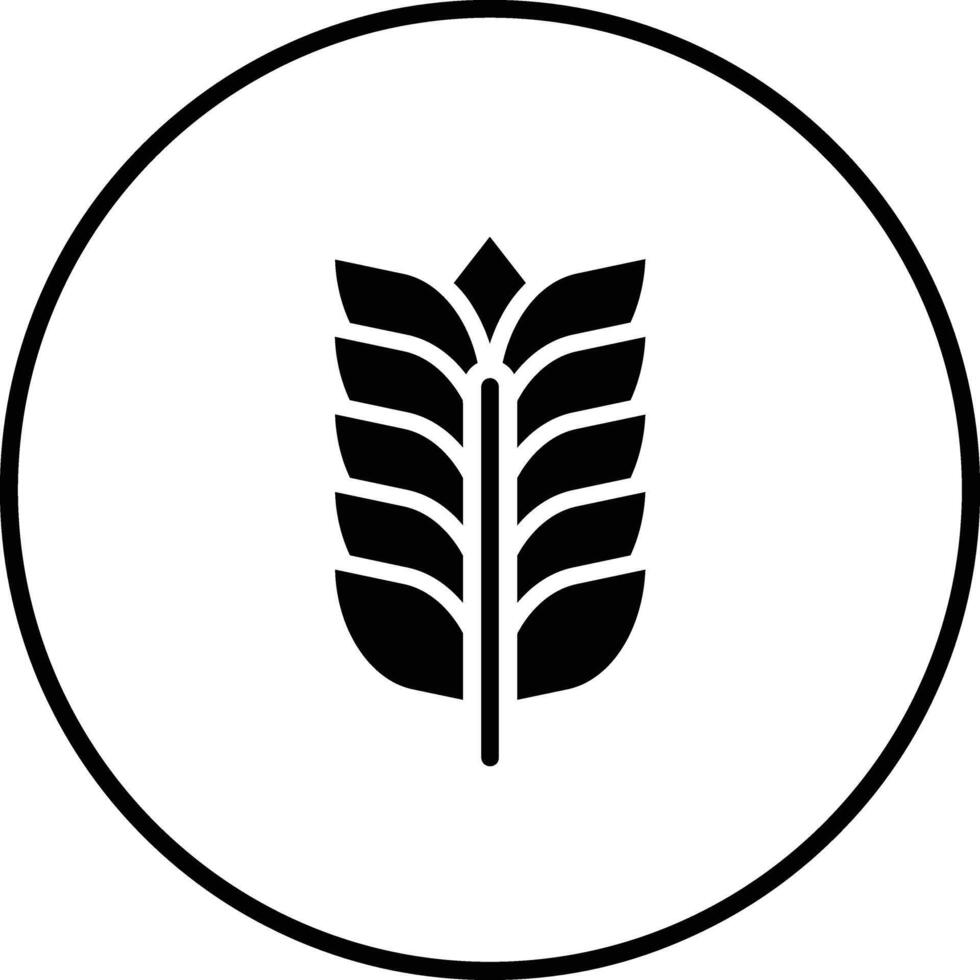 Wheat Vector Icon