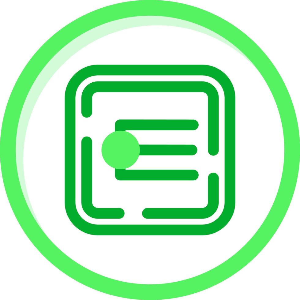 Endpoint Green mix Icon vector