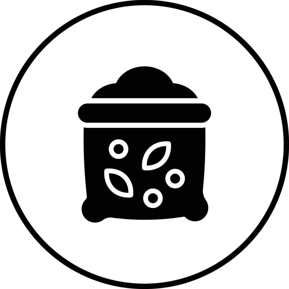 Seeds Bag Vector Icon