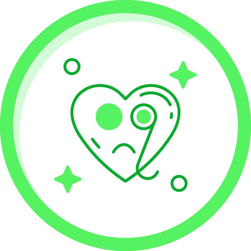 Detective Green mix Icon vector