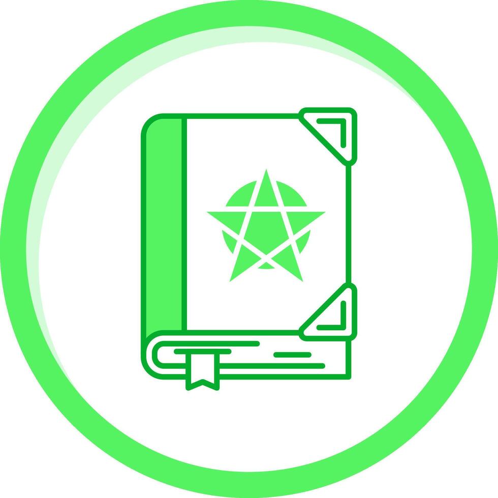 Tanakh Green mix Icon vector