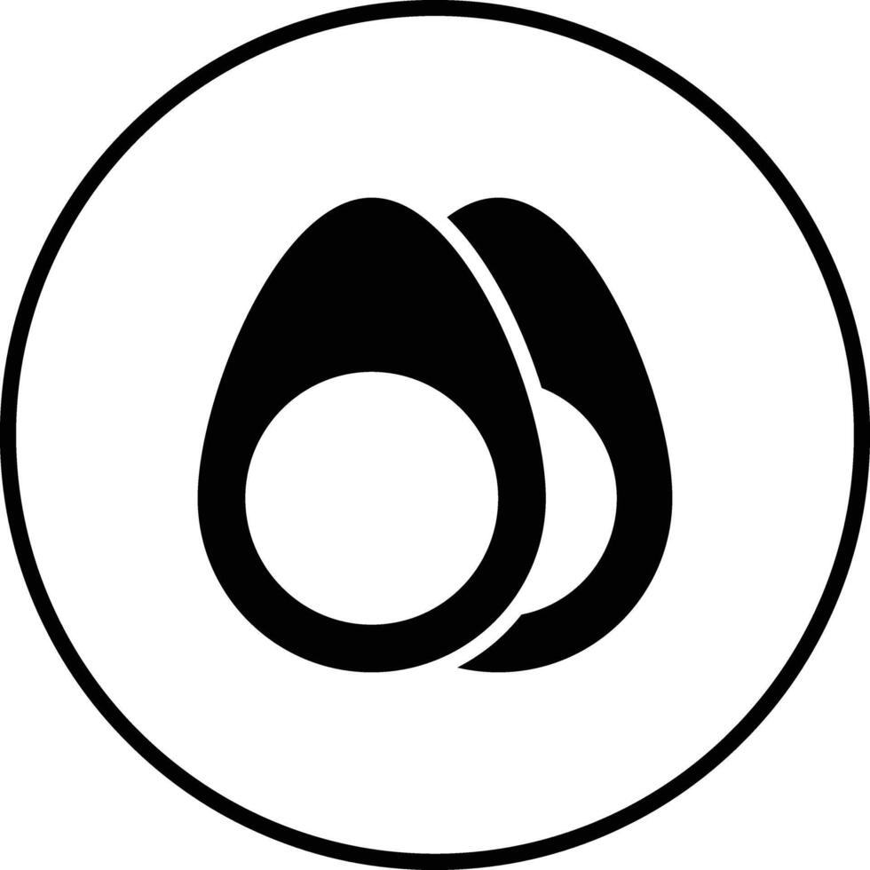 Boiled Egg Vector Icon