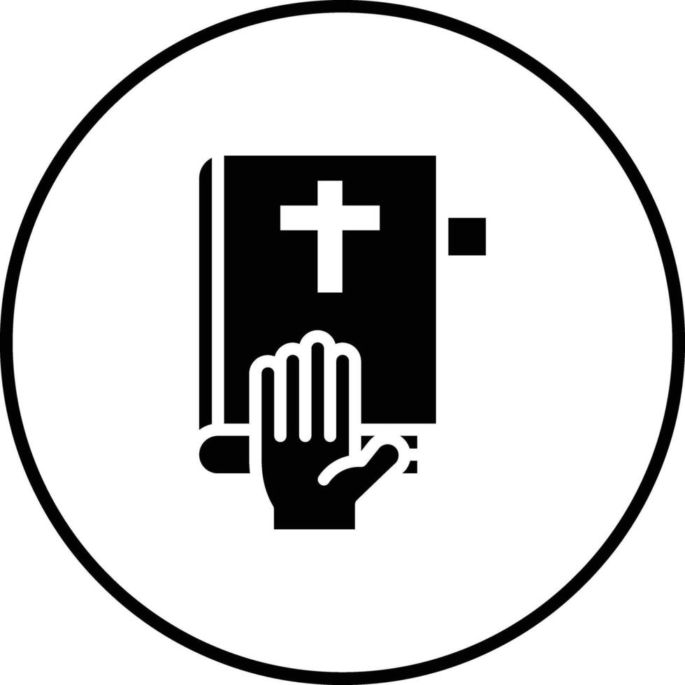 Oath Vector Icon