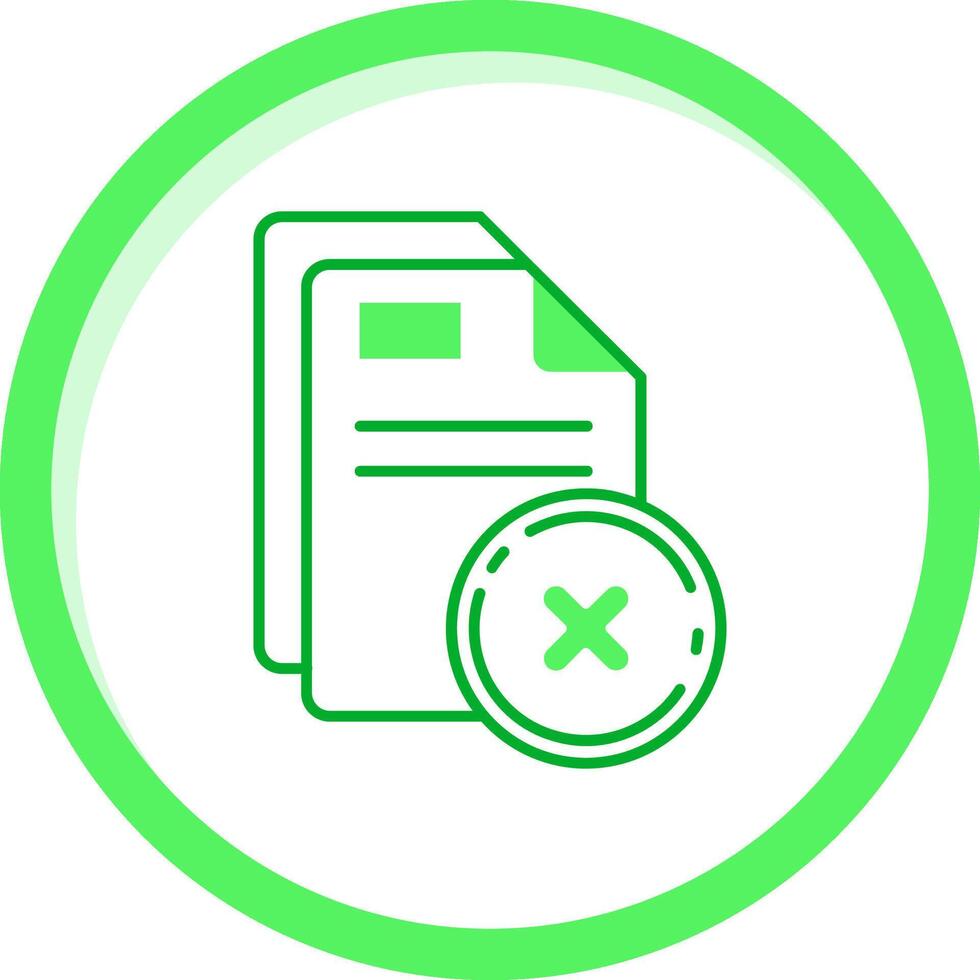 Close Green mix Icon vector