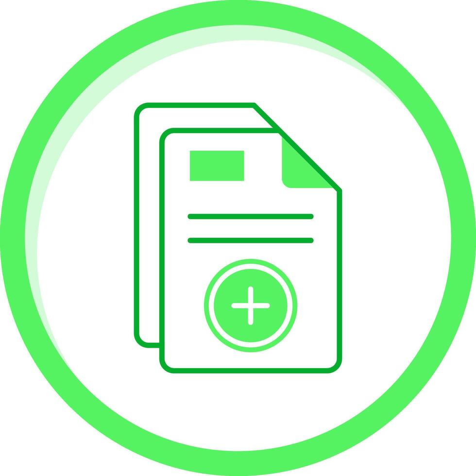 Add Green mix Icon vector