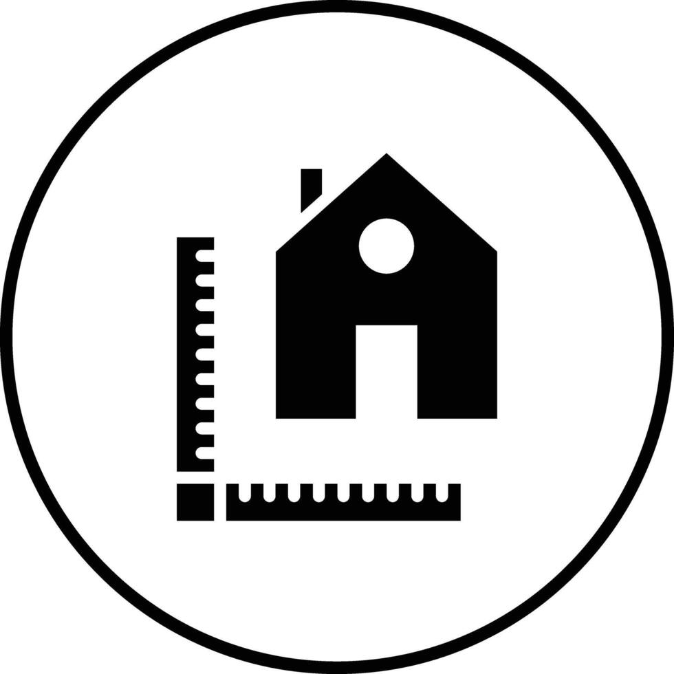 House Plan Vector Icon