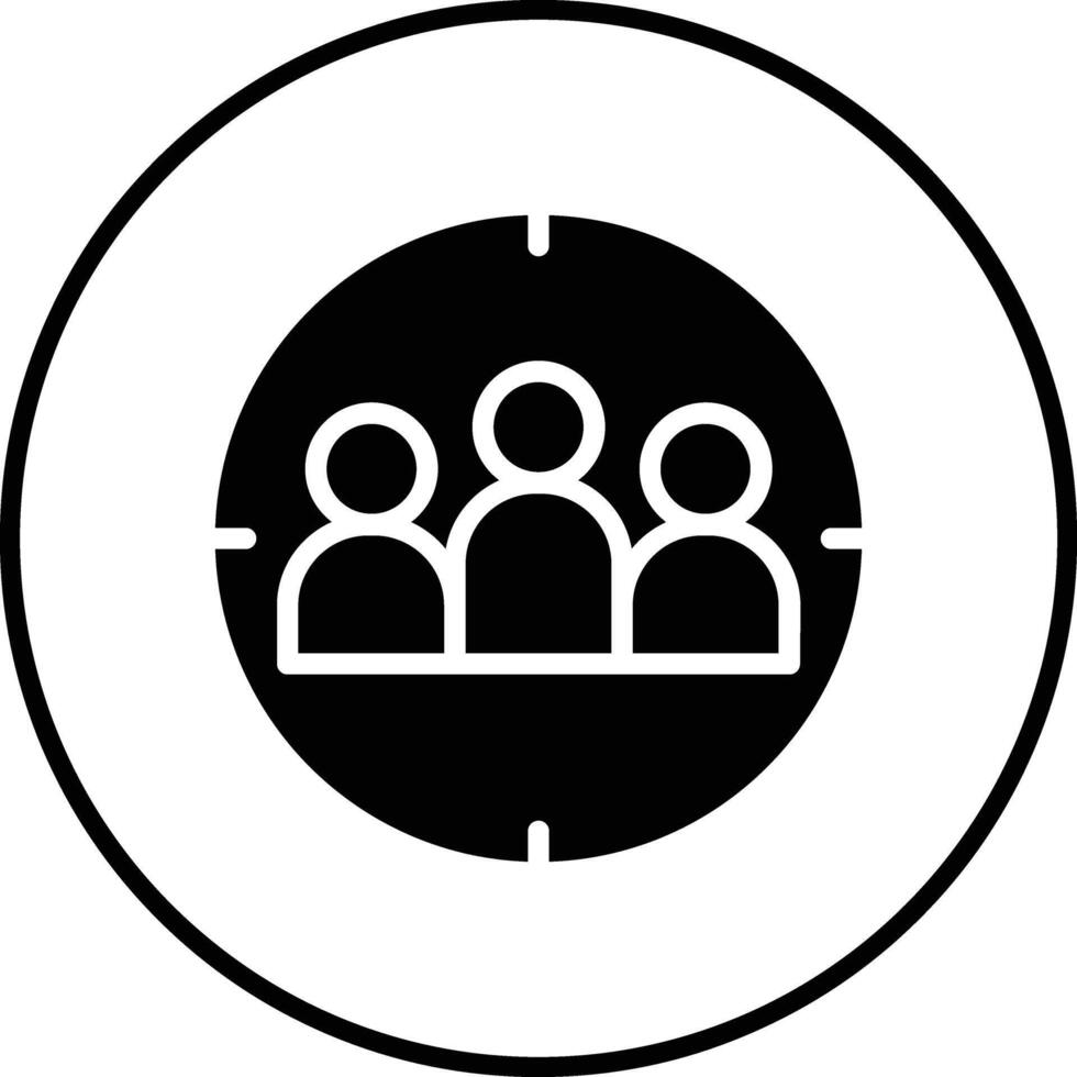 Target Audience Vector Icon