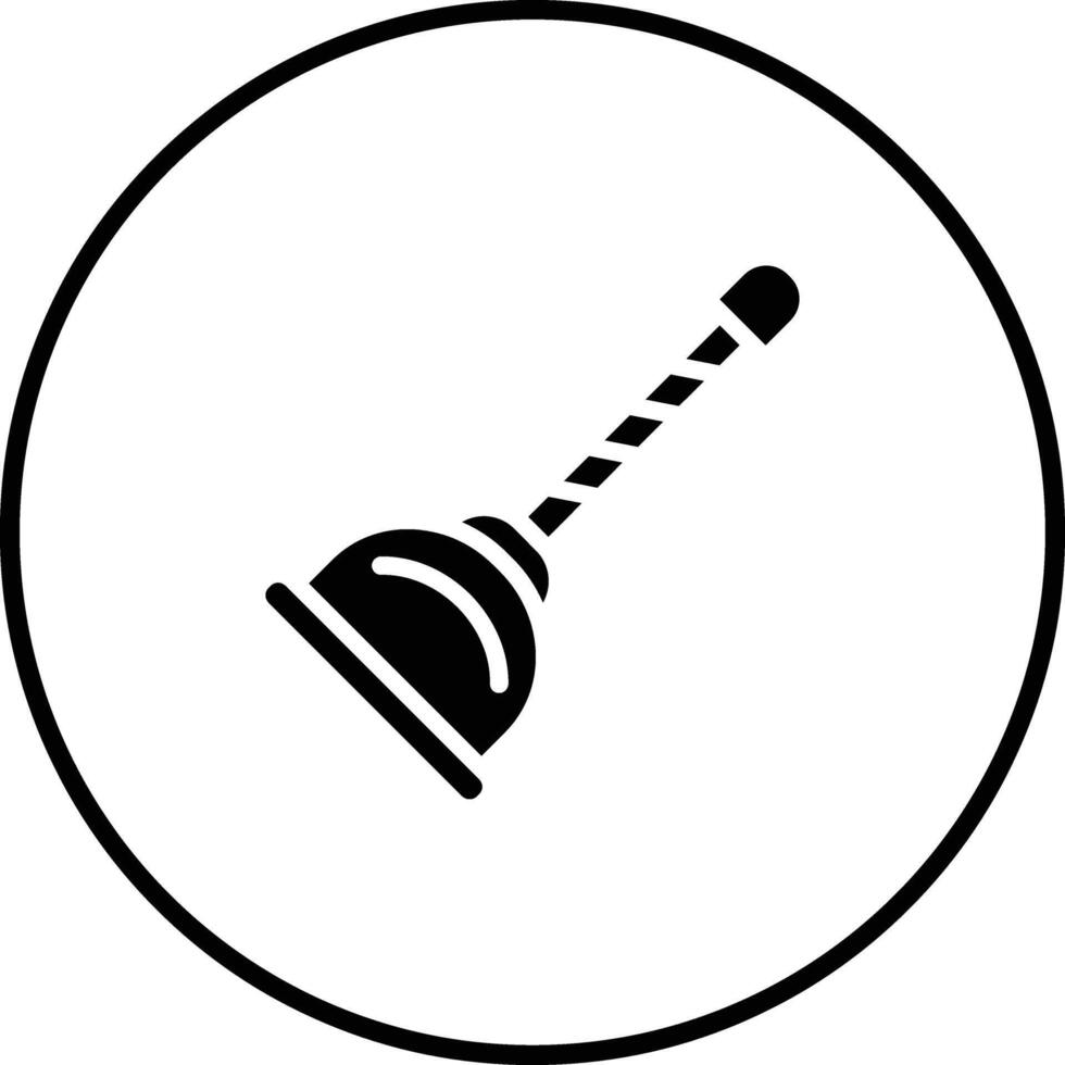 Plunger Vector Icon