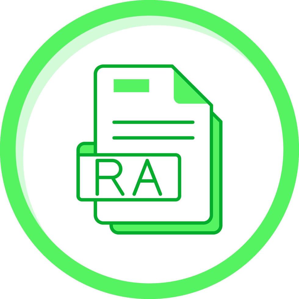 Ra Green mix Icon vector