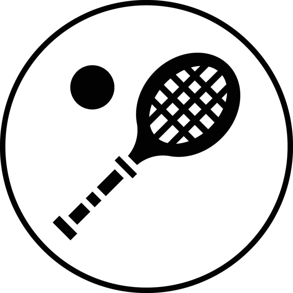 Tennis Racket Vector Icon