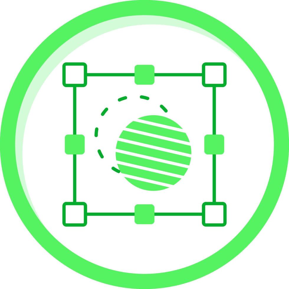 Mask Green mix Icon vector