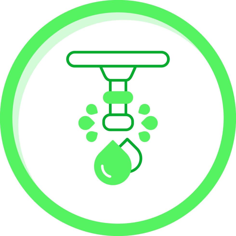 Water Green mix Icon vector