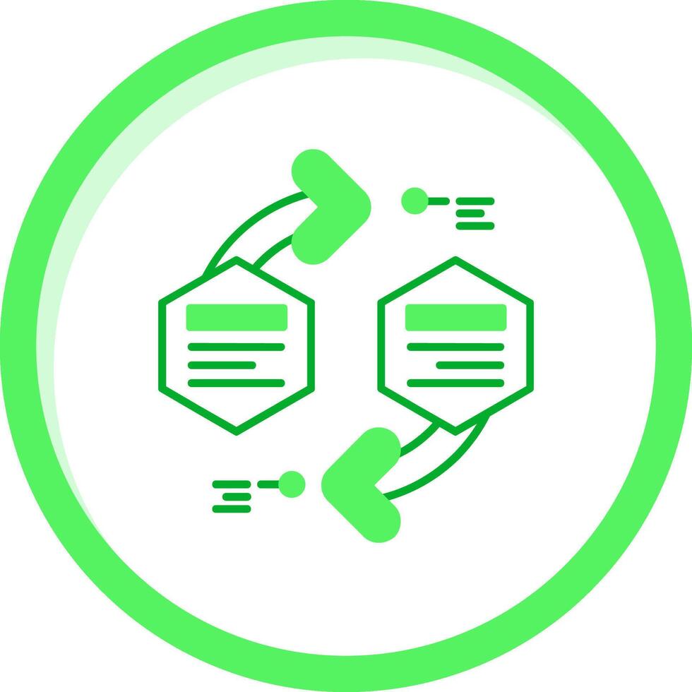 Infographic elements Green mix Icon vector
