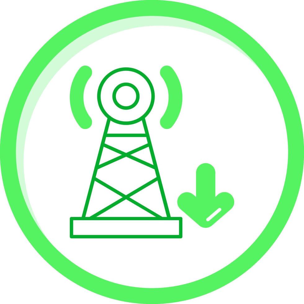 Signal Green mix Icon vector