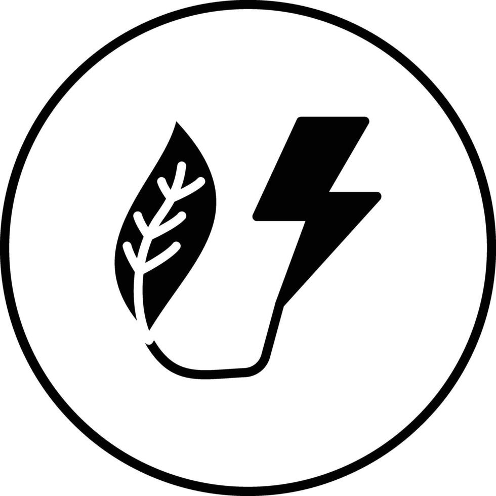 Eco Energy Vector Icon