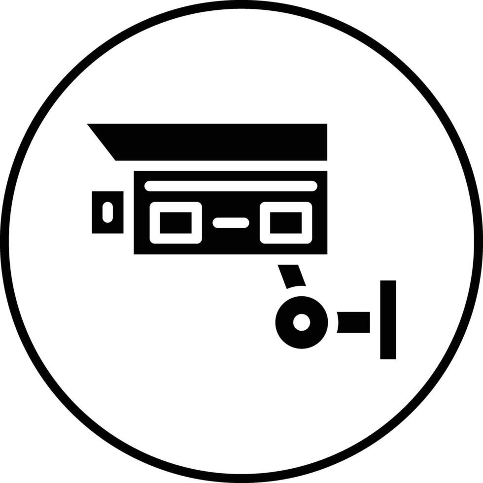 icono de vector de cctv