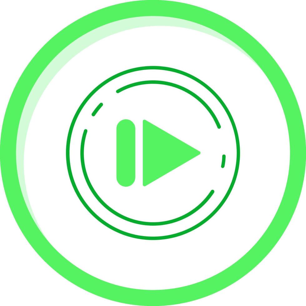 Next Green mix Icon vector