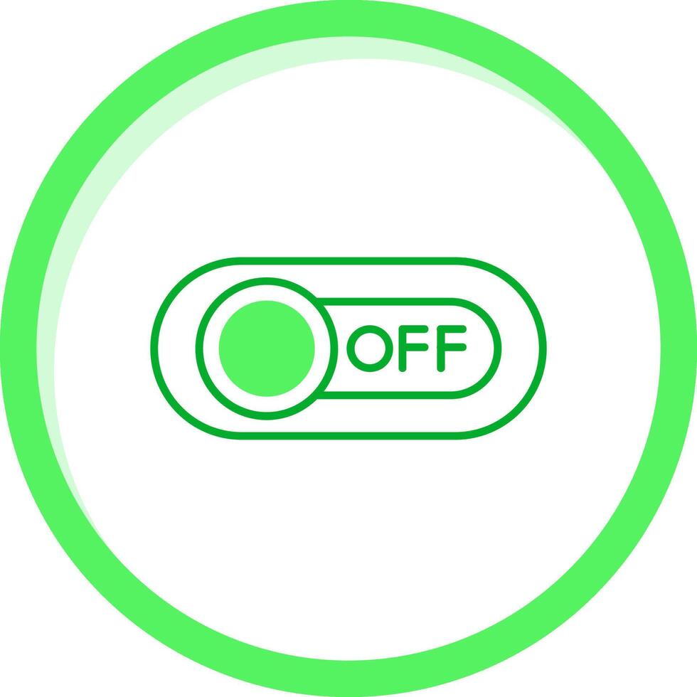 Off Green mix Icon vector