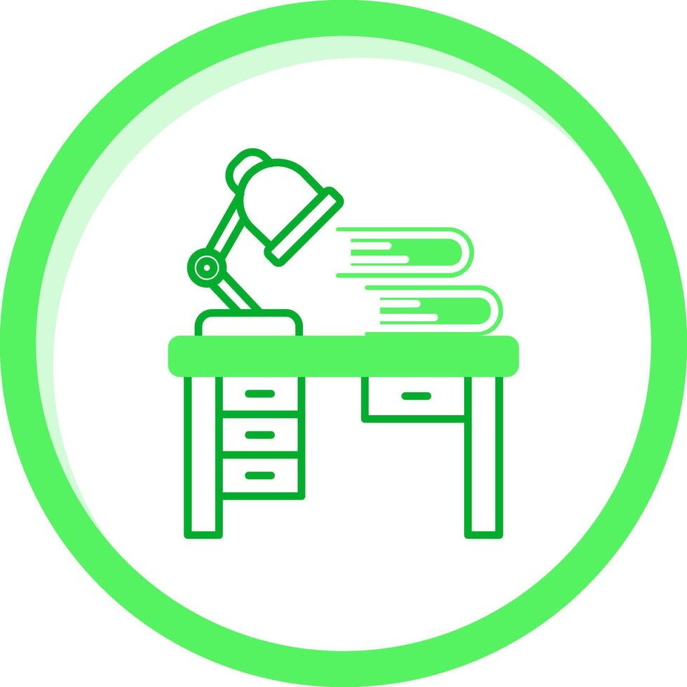 Workspace Green mix Icon vector