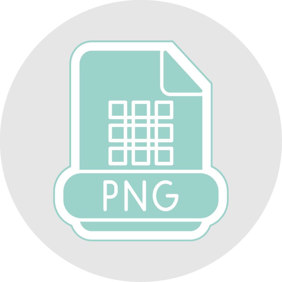 Png Glyph Multicolor Sticker Icon vector
