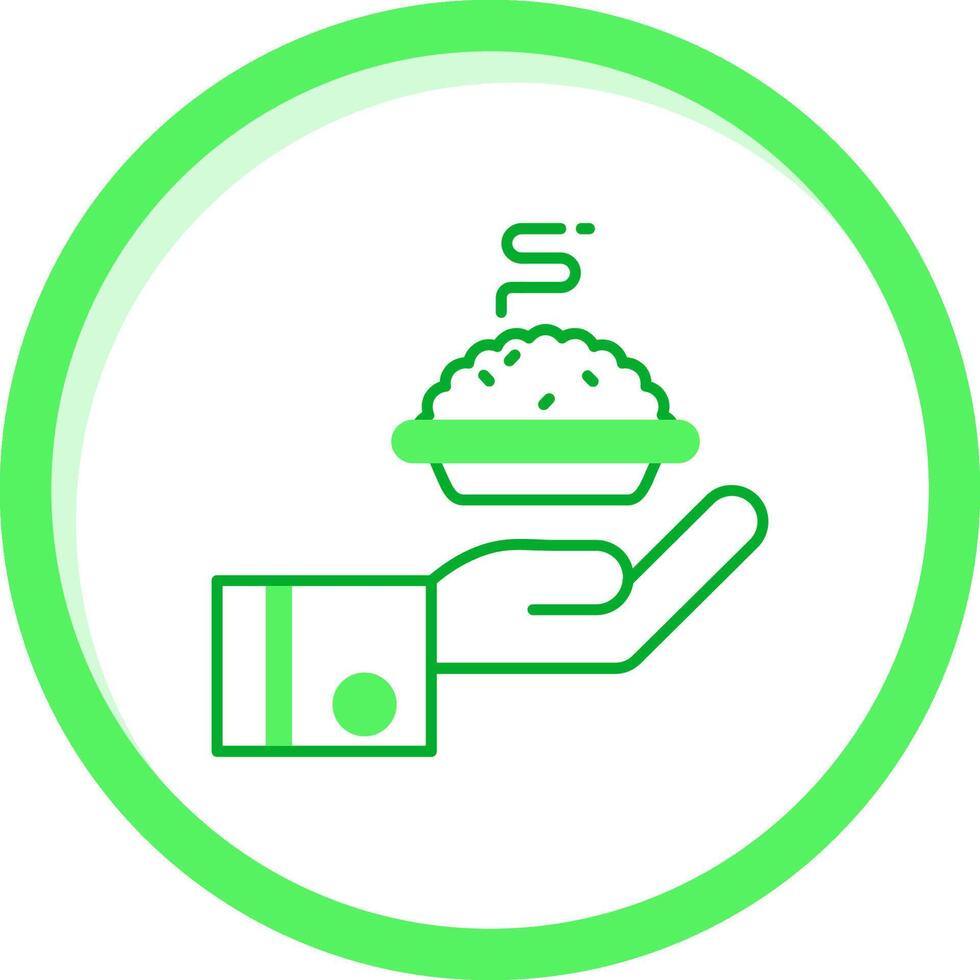 Give Green mix Icon vector