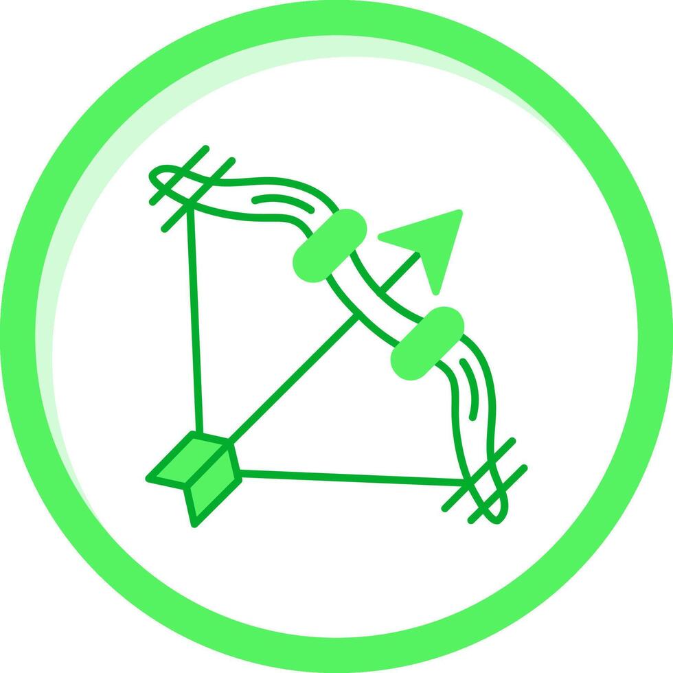 Archer Green mix Icon vector