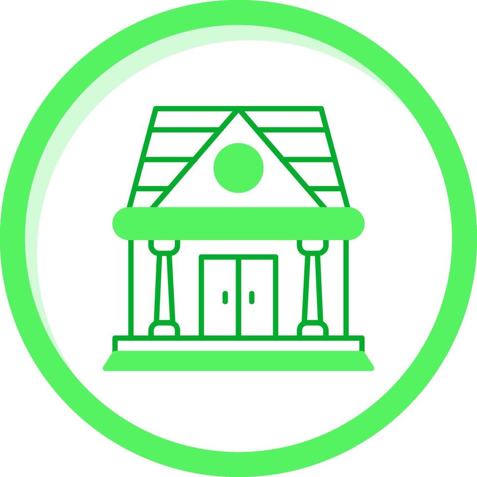 Building Green mix Icon vector