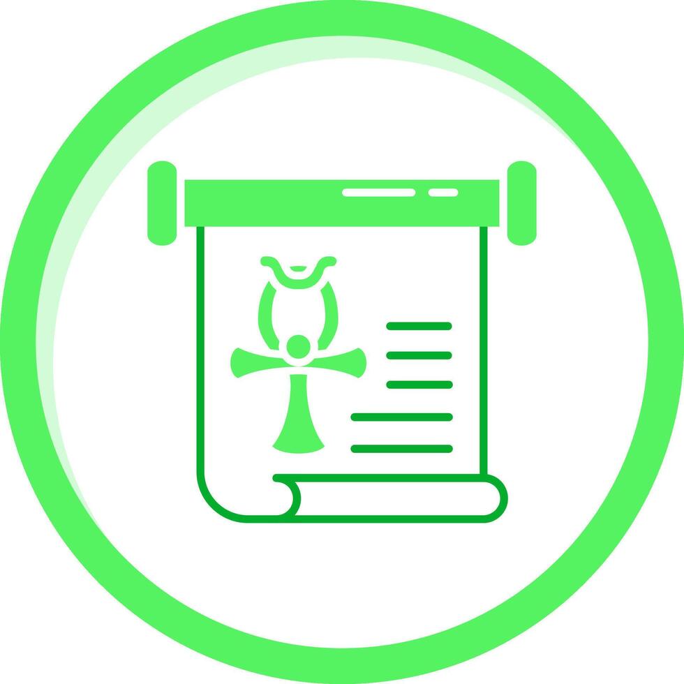 History Green mix Icon vector