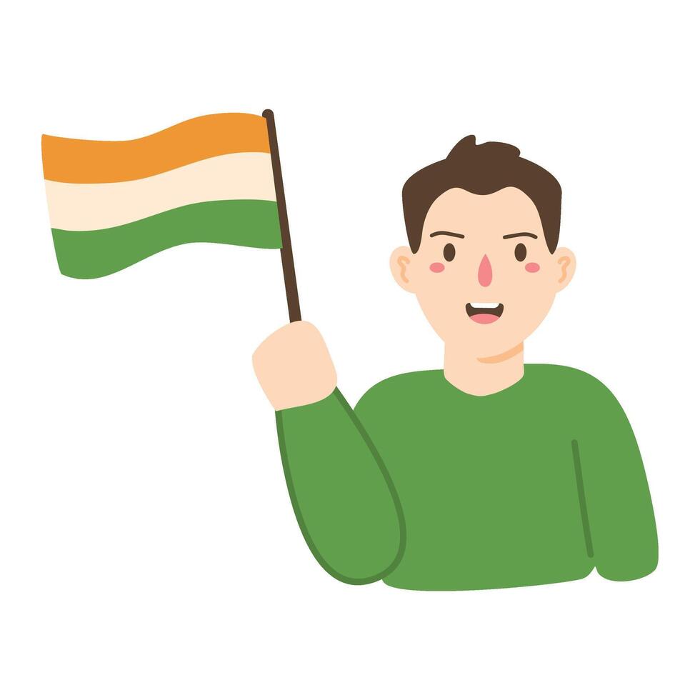 india independence day illustration vector