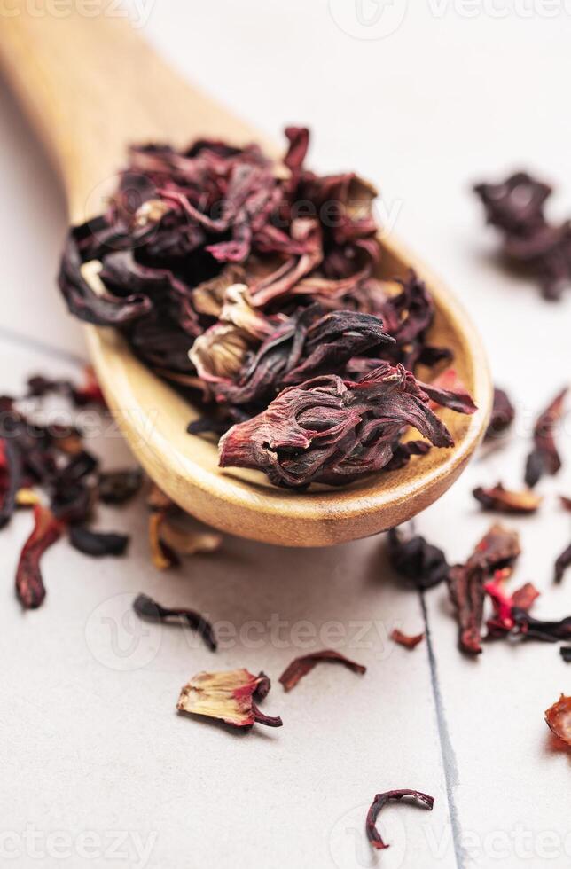Dry Hibiscus Tea photo