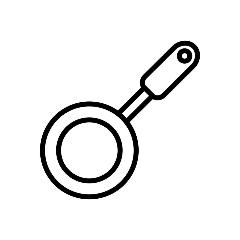 frying pan icon symbol vector template