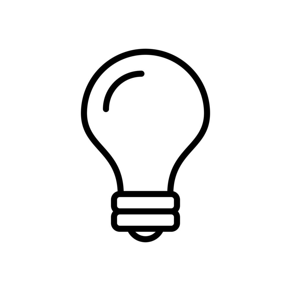 lamp icon symbol vector template