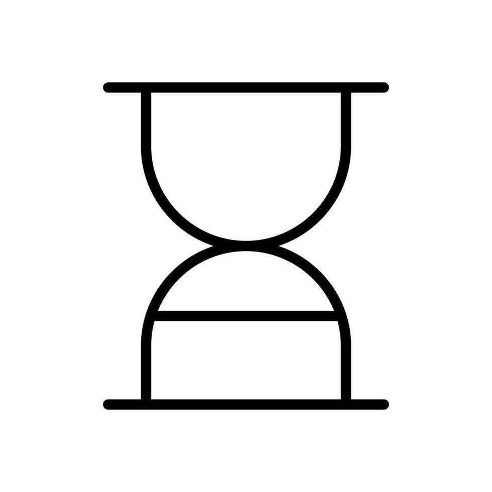 hourglass icon symbol vector template