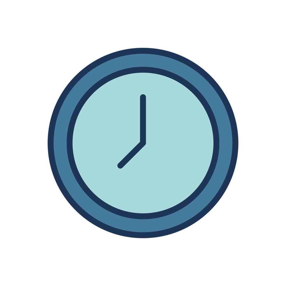 clock icon symbol vector template