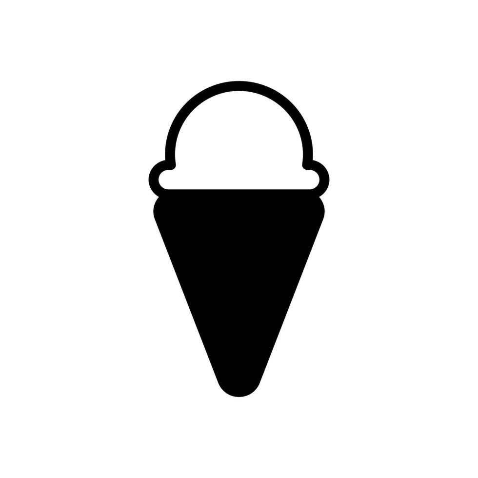 ice cream icon symbol vector template
