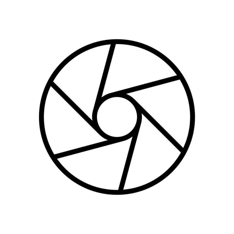 shutter icon symbol vector template