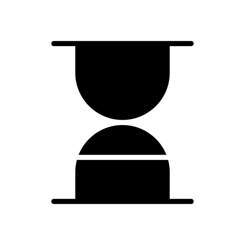 hourglass icon symbol vector template