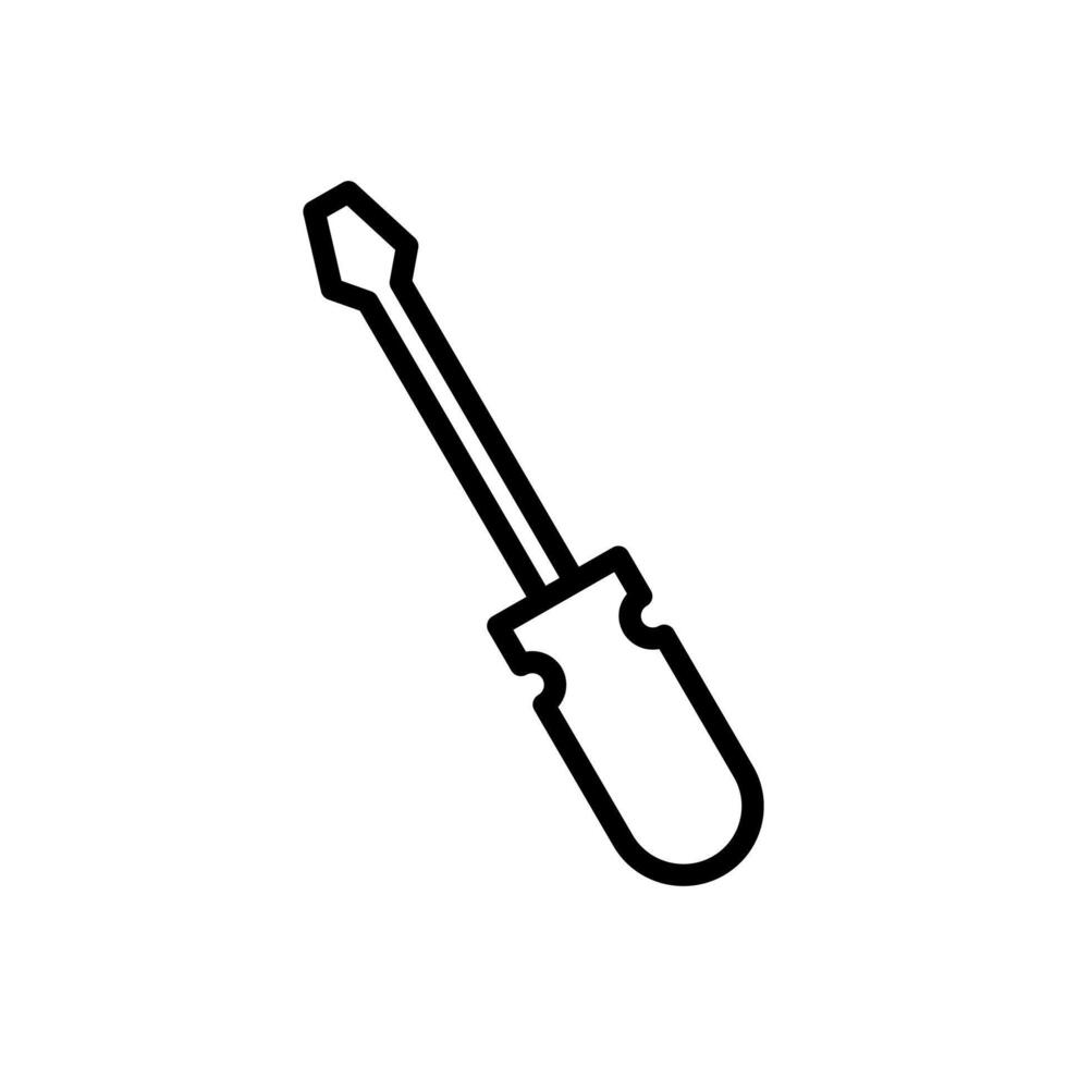 screwdriver icon symbol vector template