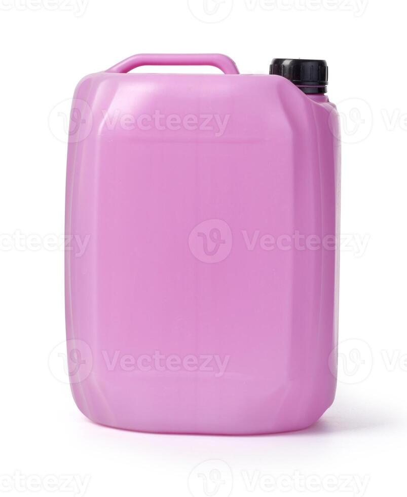 pink canister isolated photo