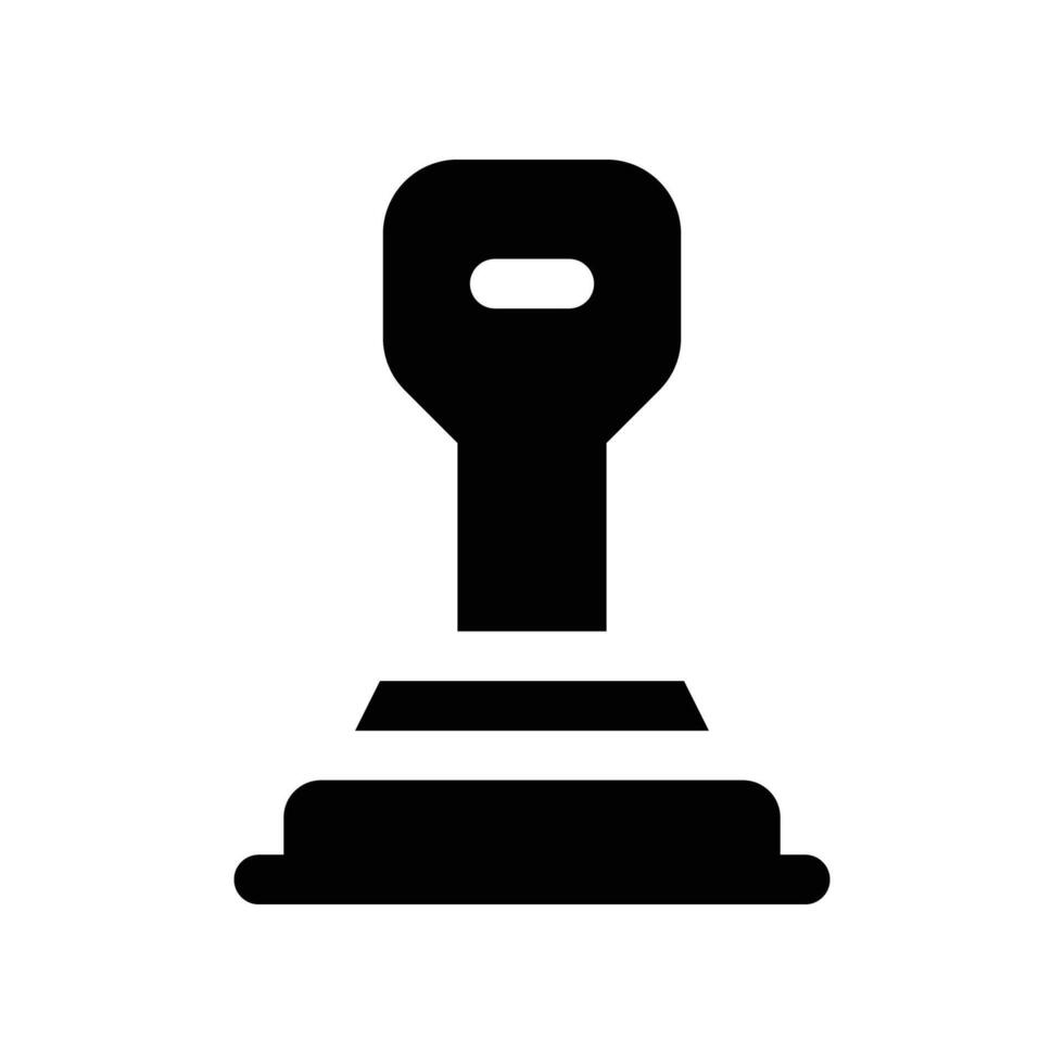 stamp icon. vector glyph icon for your website, mobile, presentation, and logo design.