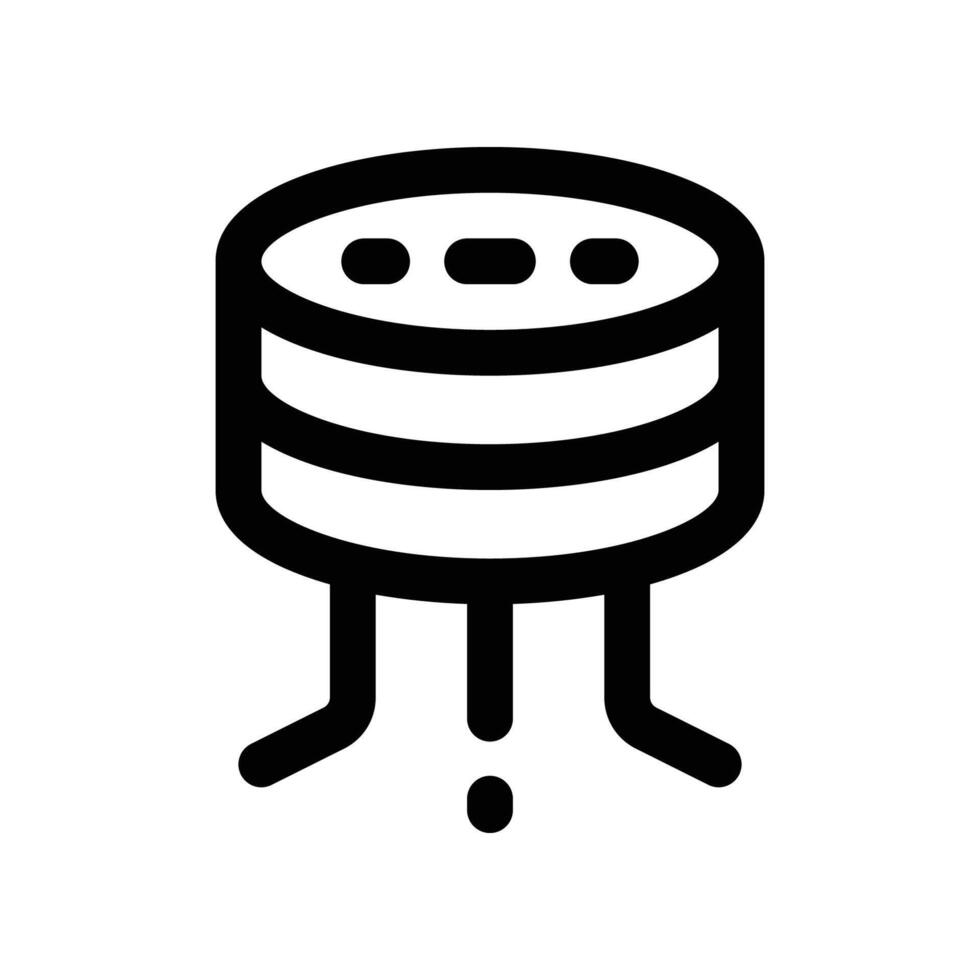 database icon. vector line icon for your website, mobile, presentation, and logo design.